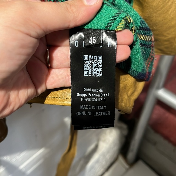 D FOUR GENUINE LEATHER JACKET - Picture 6 of 9